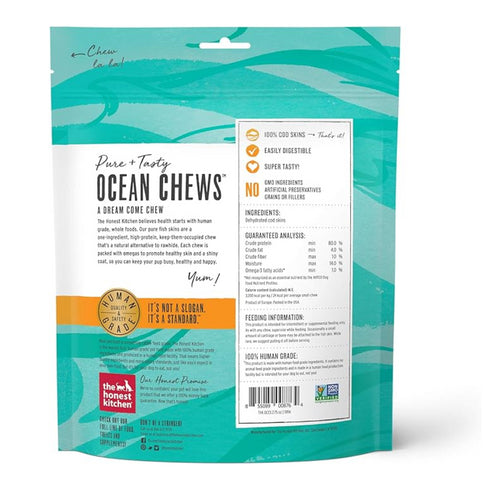Honest Kitchen Beams Ocean Chews Cod Skins Dog Treats 2.75oz - Poudre Pet and Feed Supply